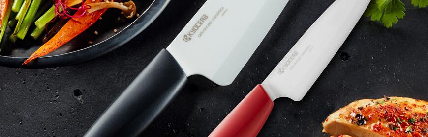 Kyocera GEN Series Santoku Knife Ceramic 14 cm White/Black 